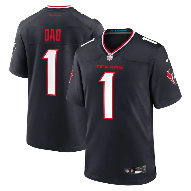 Hassan Ridgeway 97 Houston Texans Game Jersey - Navy - Image 3