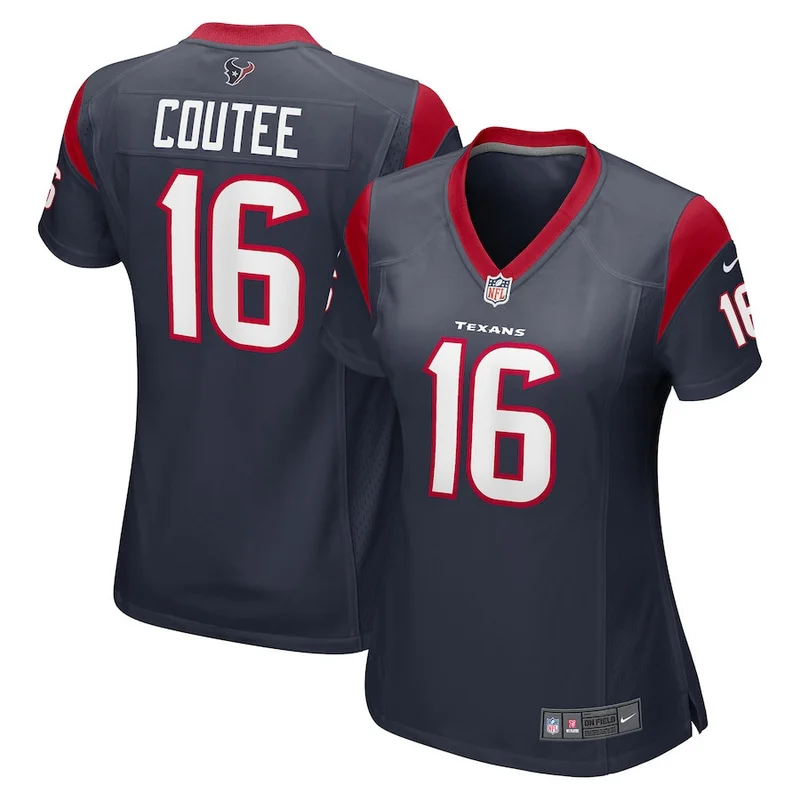 Justin Reid 20 Houston Texans Game Jersey - Navy - Image 3