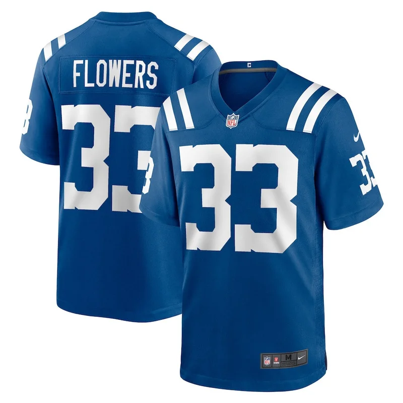Braden Smith 72 Indianapolis Colts Game Jersey - Royal - Image 4