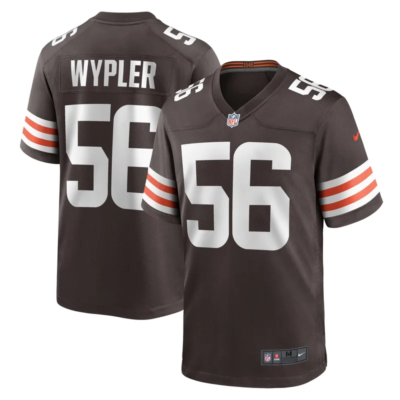 Lucas Havrisik Cleveland Browns Jersey Team Game - Brown - Image 2
