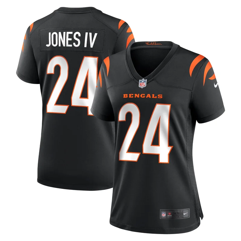 Nate Gilliam 66 Cincinnati Bengals Game Jersey - Black - Image 3