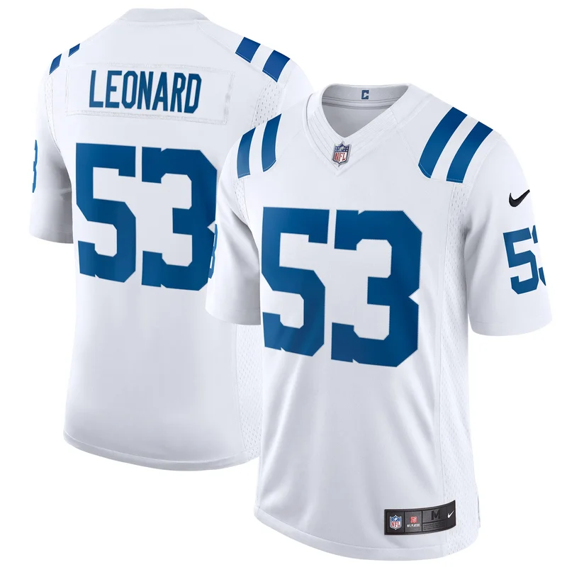 Shaquille Leonard Indianapolis Colts Jersey Vapor Limited - White