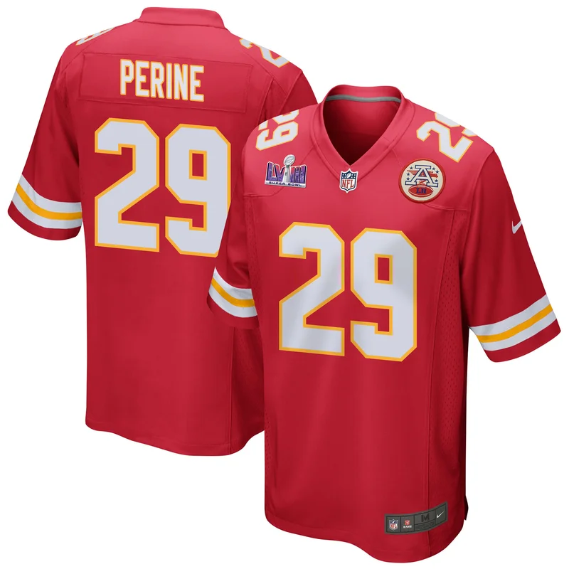 L'Jarius Sneed 38 Kansas City Chiefs Jersey Super Bowl LVII Champions 3 Stars Game - White - Image 2