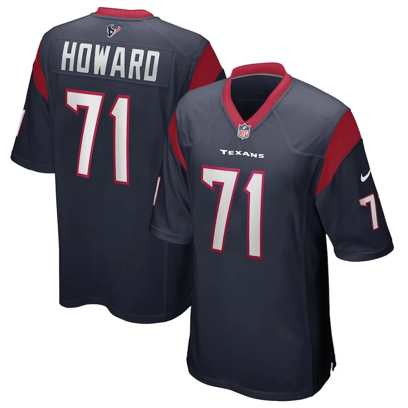 Teagan Quitoriano Houston Texans Game Jersey Player - Navy - Image 3