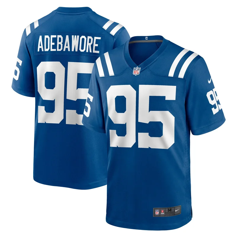 Will Fries 75 Indianapolis Colts Jersey Team Game - Royal - Image 5
