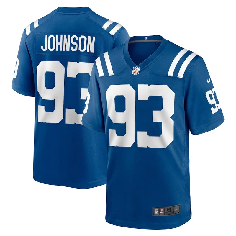 Darren Hall 23 Indianapolis Colts Jersey Team Game - Royal - Image 4