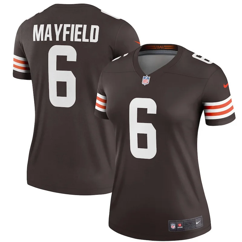 Zaire Mitchell-Paden Cleveland Browns Jersey Team Game - Brown - Image 2