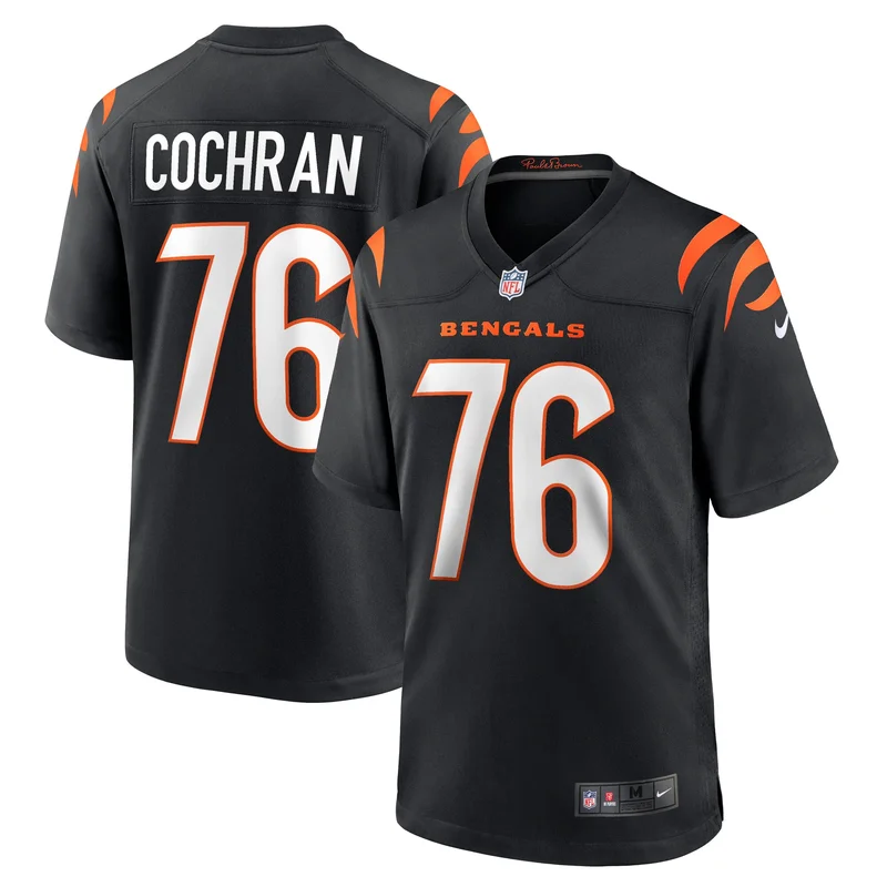 Daxton Hill Cincinnati Bengals Jersey Player Game - Black - Image 2