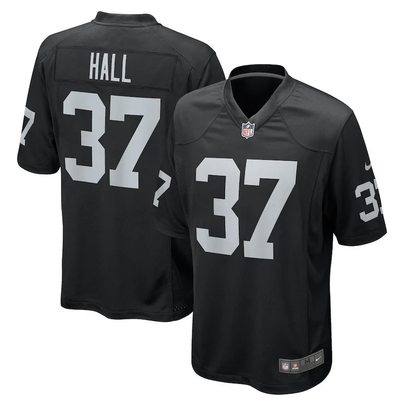 Tre Tucker 11 Las Vegas Raiders Jersey Team Game - Black - Image 2