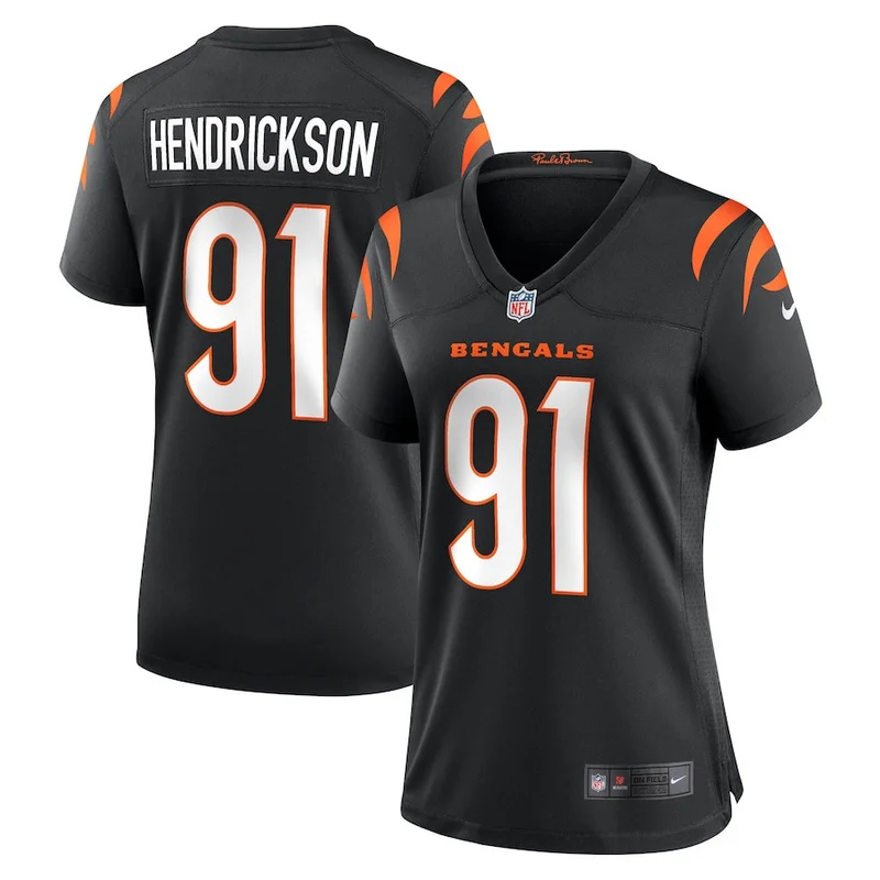 Trey Hendrickson 91 Cincinnati Bengals Game Jersey - Black