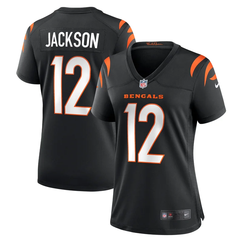 Nate Gilliam 66 Cincinnati Bengals Game Jersey - Black - Image 2