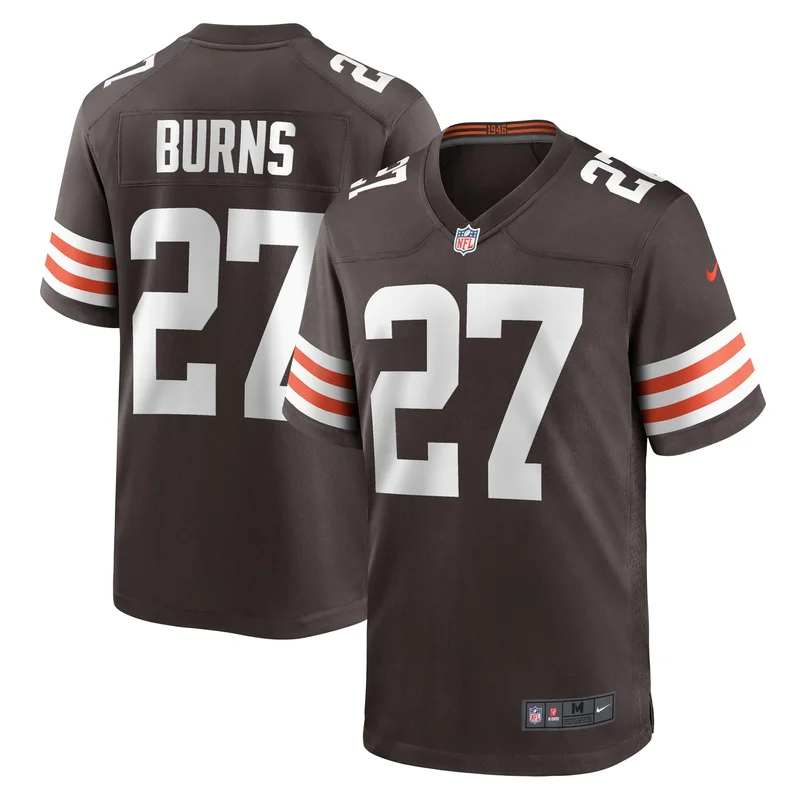 Leroy Kelly Cleveland Browns Game Jersey Retired Player - Brown - Image 3