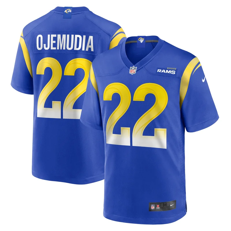 Michael Ojemudia Los Angeles Rams Game Jersey - Royal