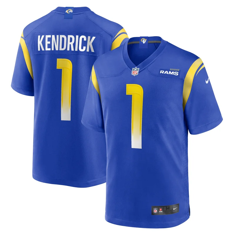 Derion Kendrick Los Angeles Rams Jersey Home Game - Royal