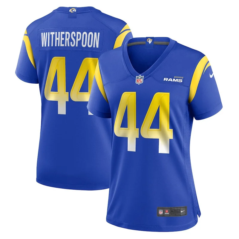 Ahkello Witherspoon 44 Los Angeles Rams Game Jersey - Royal
