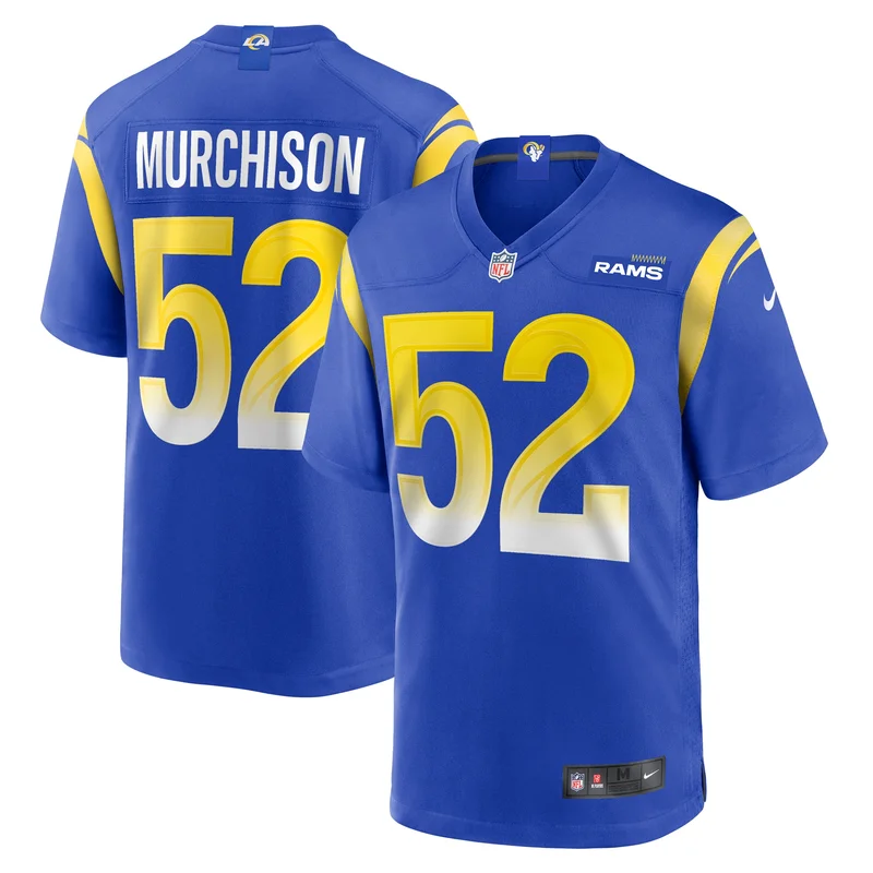 Grant Miller Los Angeles Rams Game Jersey - Royal - Image 4