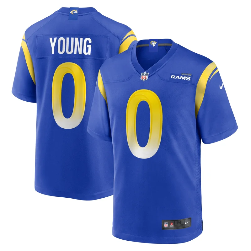 Ahkello Witherspoon 44 Los Angeles Rams Game Jersey - Royal - Image 5