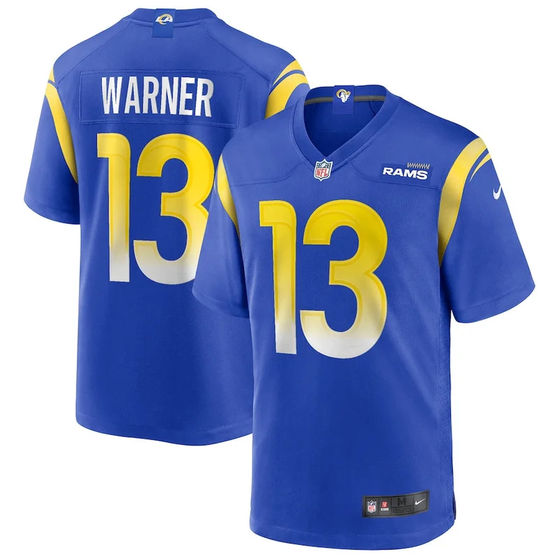 Grant Miller Los Angeles Rams Game Jersey - Royal - Image 3