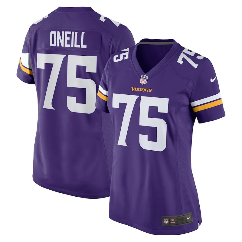 Andrew Van Ginkel 43 Minnesota Vikings Jersey Team Game - Purple - Image 5