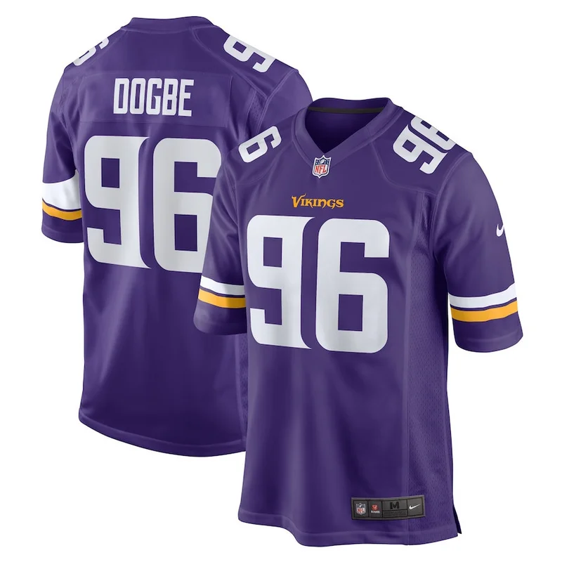 Kenny Willekes 79 Minnesota Vikings Game Jersey - Purple - Image 3