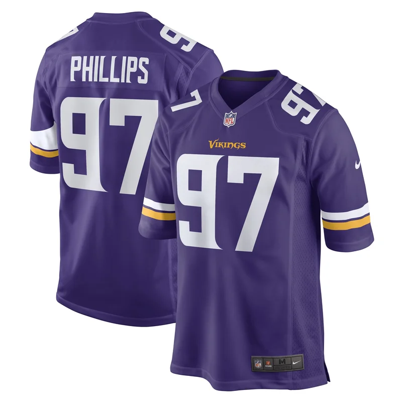 Green III Minnesota Vikings Jersey Team Game - Purple - Image 5