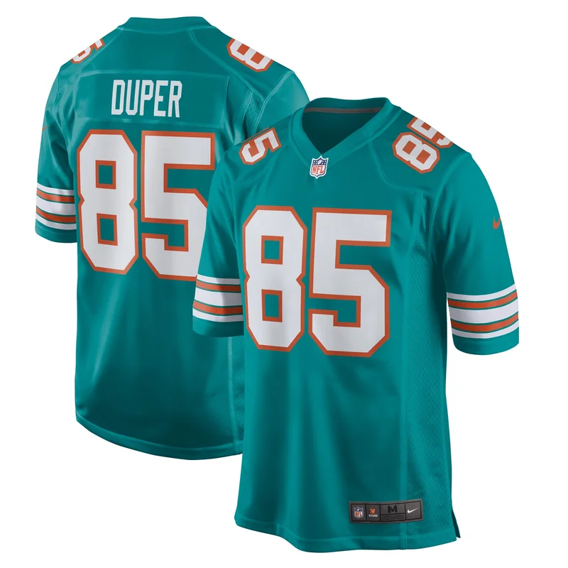 Lamical Perine Miami Dolphins Jersey Home Game Player - Aqua - Image 4