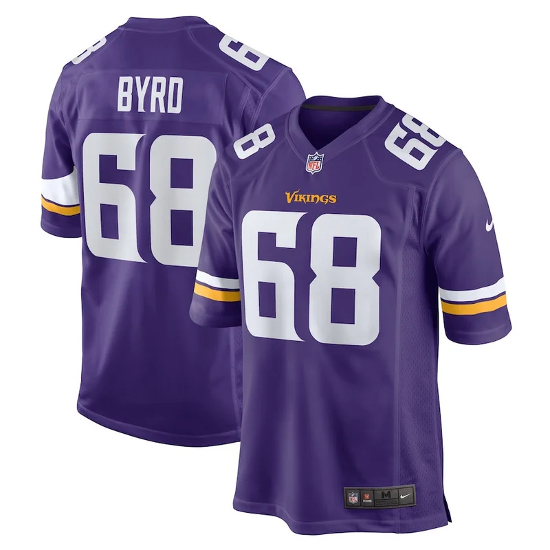 Dan Chisena 85 Minnesota Vikings Game Jersey - Purple - Image 5