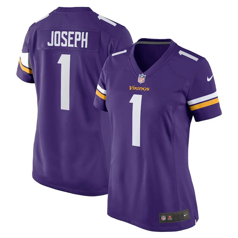 Green III Minnesota Vikings Jersey Team Game - Purple - Image 2