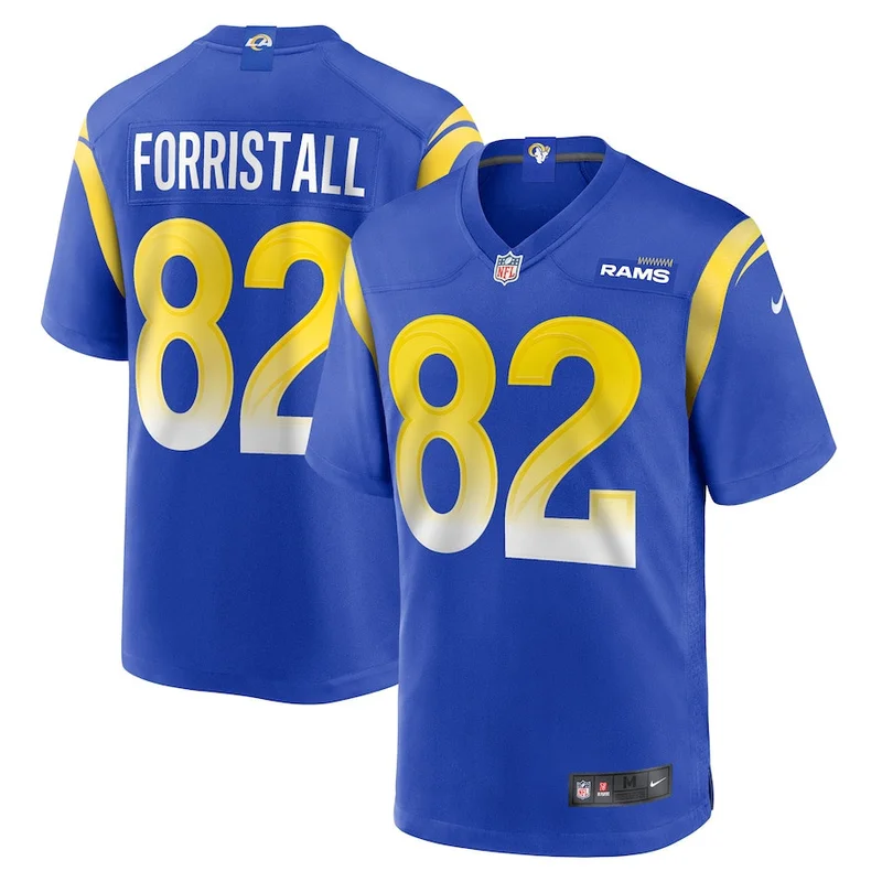 Los Angeles Rams Jersey Custom Game - Royal - Image 2