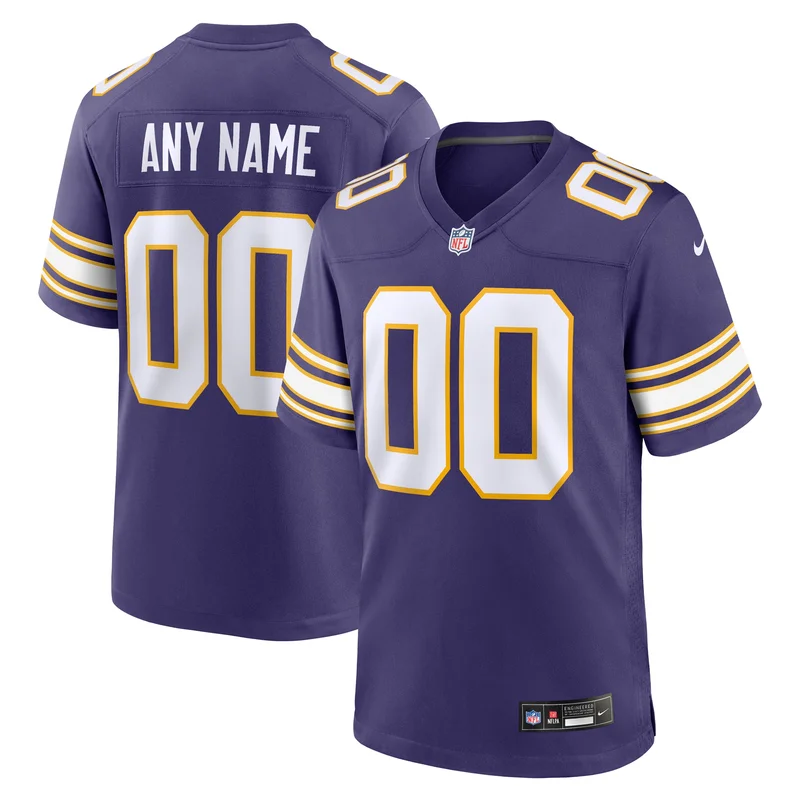 Matt Blair Minnesota Vikings Game Jersey Retired Player - Purple - Image 3