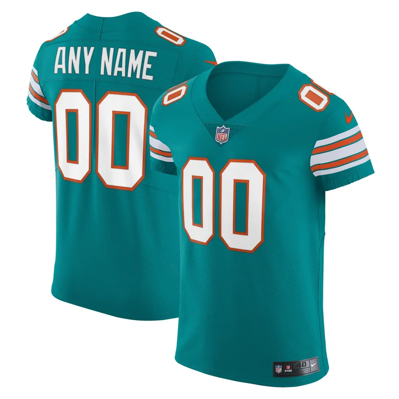 Mark Clayton Miami Dolphins Game Jersey Retired Player - Aqua - Image 5