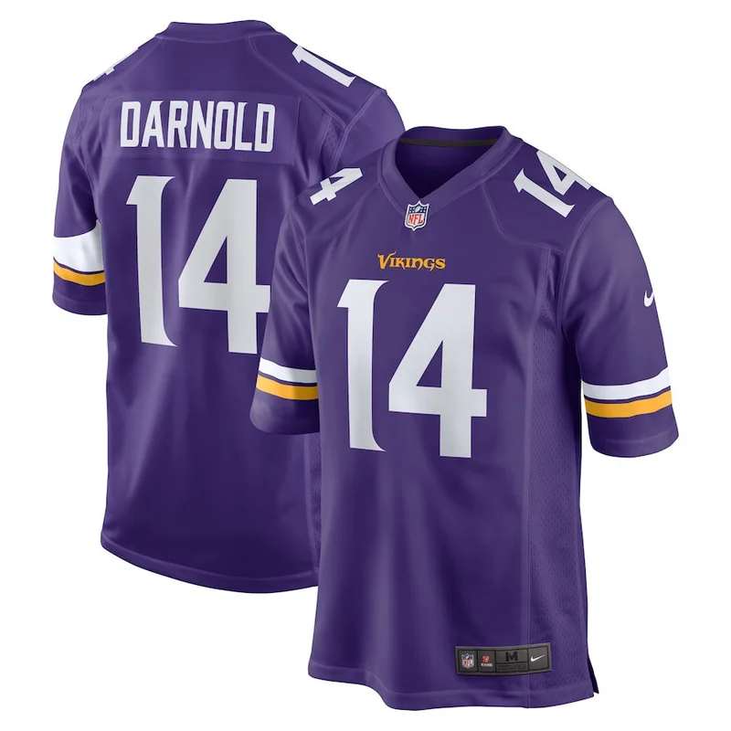 Randy Moss 84 Minnesota Vikings Game Jersey Retired - Purple - Image 2