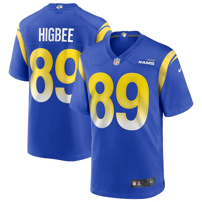 Tyler Higbee 89 Los Angeles Rams Game Jersey - Royal