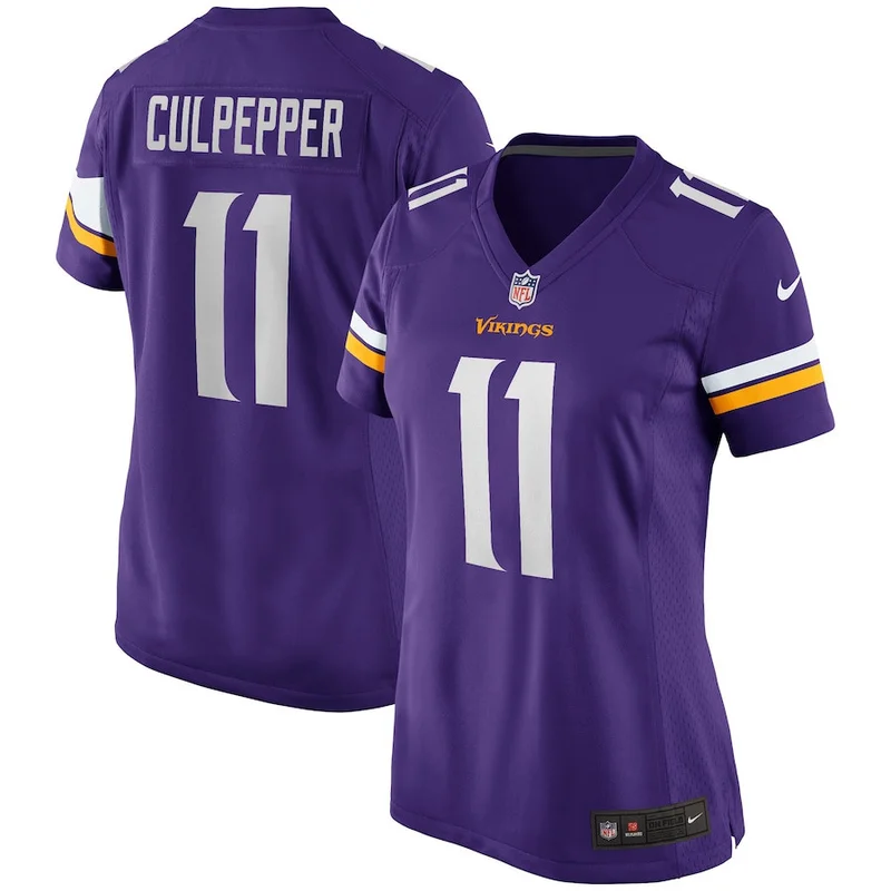 Cris Carter 80 Minnesota Vikings Game Jersey Retired - Purple - Image 2