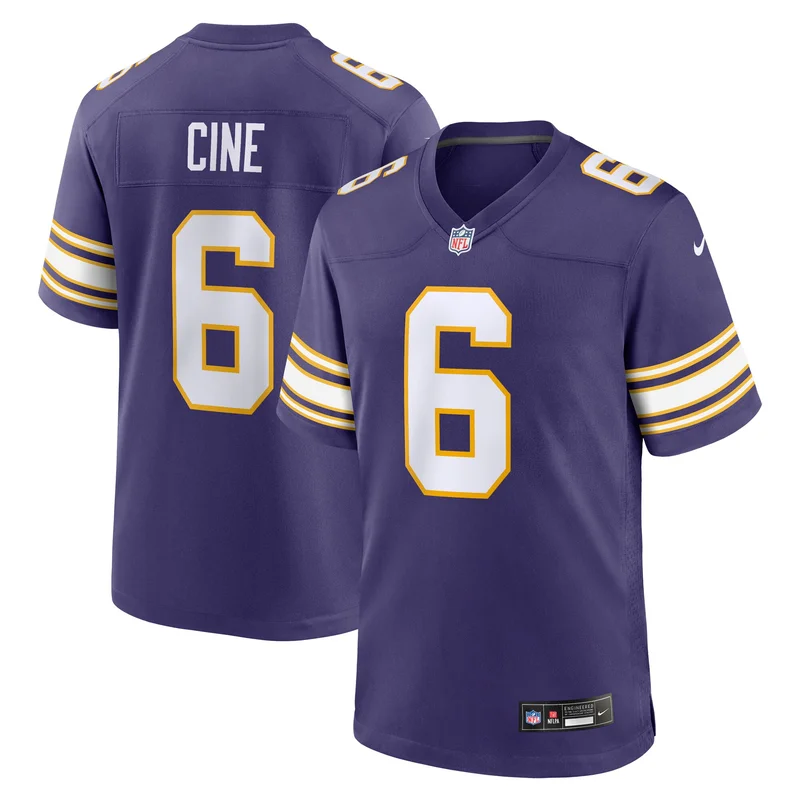 Lewis Cine Minnesota Vikings Jersey Classic Player Game - Purple