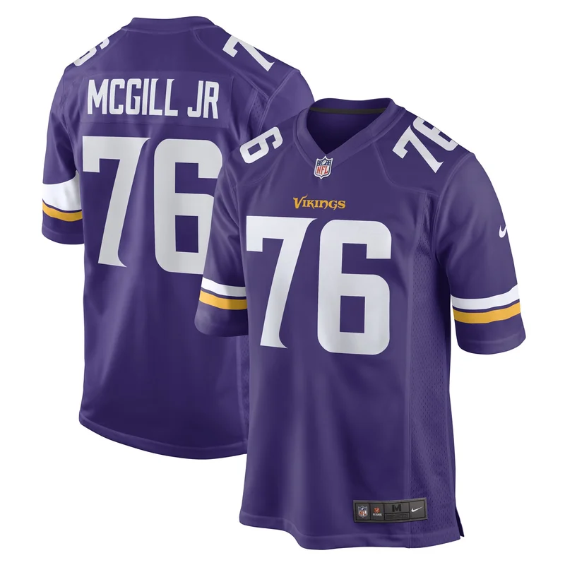 Minnesota Vikings Game Jersey Player - Purple