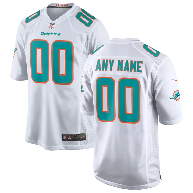 Mark Clayton Miami Dolphins Game Jersey Retired Player - Aqua - Image 4