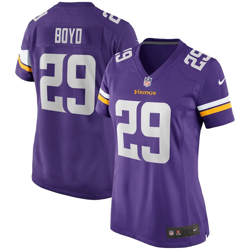 Jonah Williams 92 Minnesota Vikings Jersey Team Game - Purple - Image 5