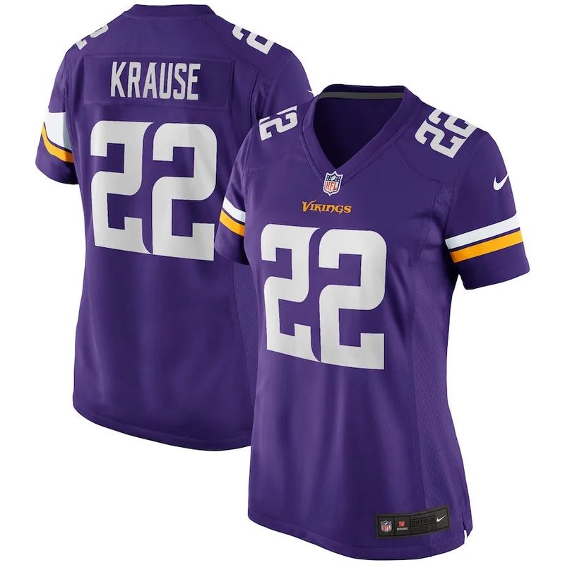 Minnesota Vikings Game Jersey Player - Purple - Image 5