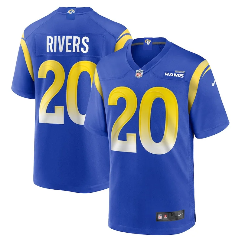 Los Angeles Rams Jersey Custom Game - Royal - Image 3