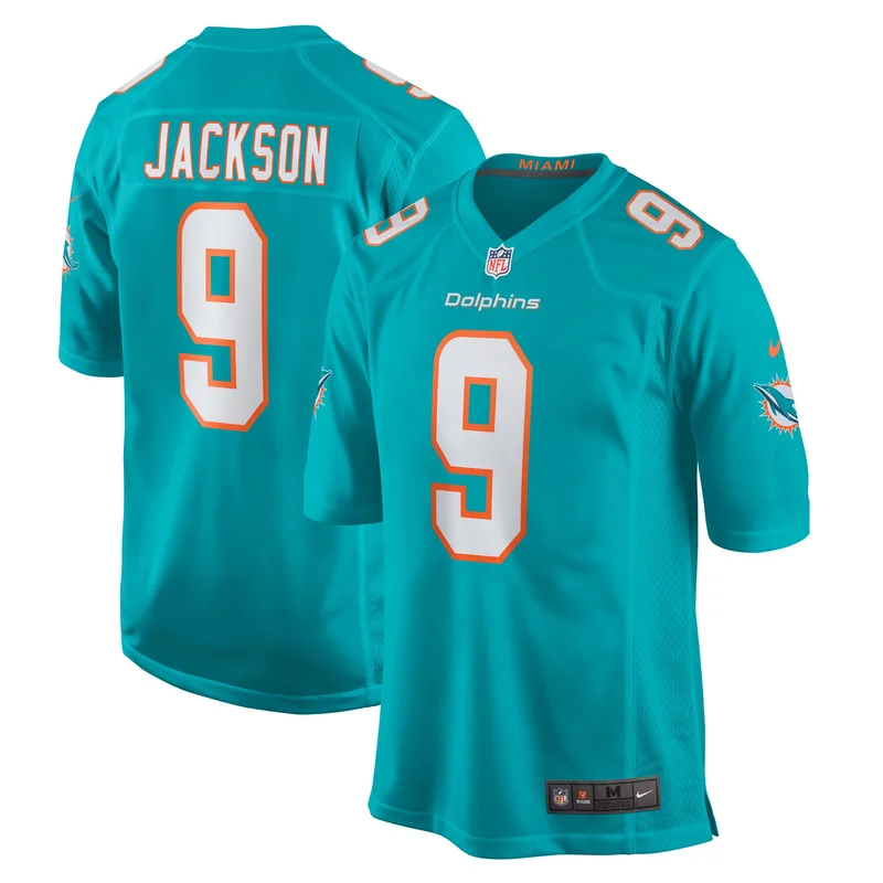 Byron Cowart 95 Miami Dolphins Game Jersey - Aqua - Image 4