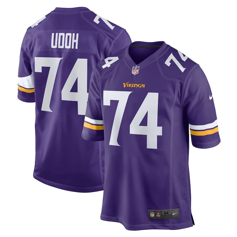 Korey Stringer 77 Minnesota Vikings Jersey Retired - Purple - Image 2