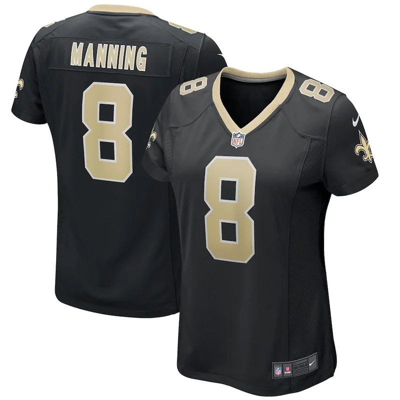 Adam Prentice 46 New Orleans Saints Game Jersey - Black - Image 2