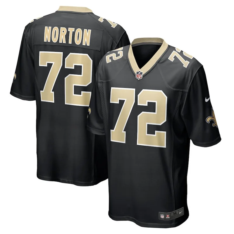 Pete Werner 20 New Orleans Saints Game Jersey - Black - Image 4