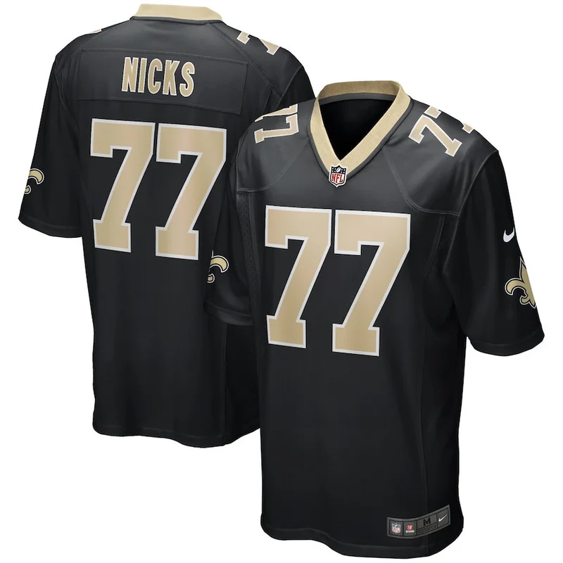 Carl Granderson 96 New Orleans Saints Game Jersey - Black - Image 2