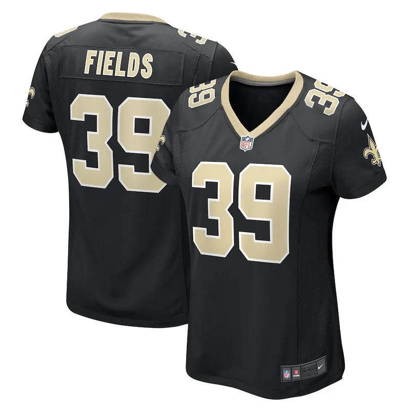 Cameron Erving 77 New Orleans Saints Game Jersey - Black - Image 5
