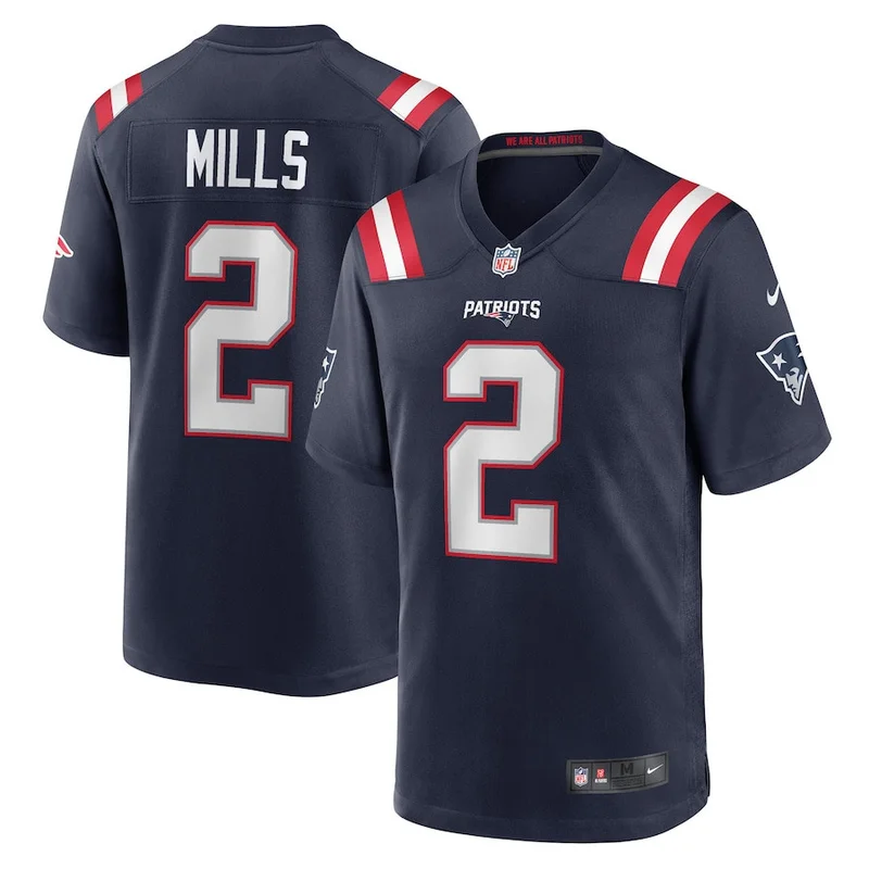 Davon Godchaux 92 New England Patriots Game Jersey - Navy - Image 4