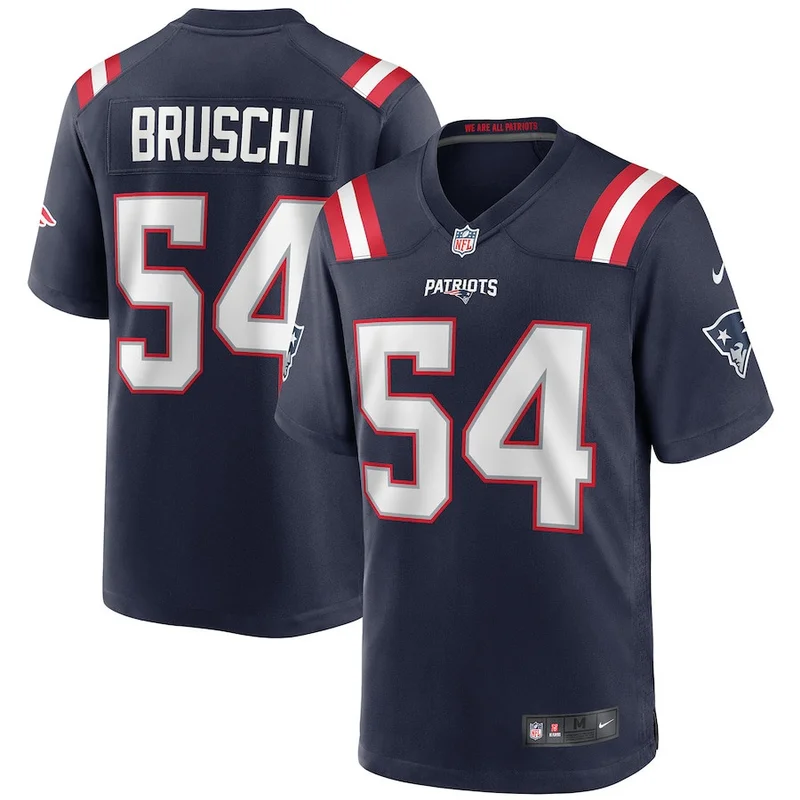 Steve Grogan New England Patriots Game Jersey Retired Player - Navy - Image 3