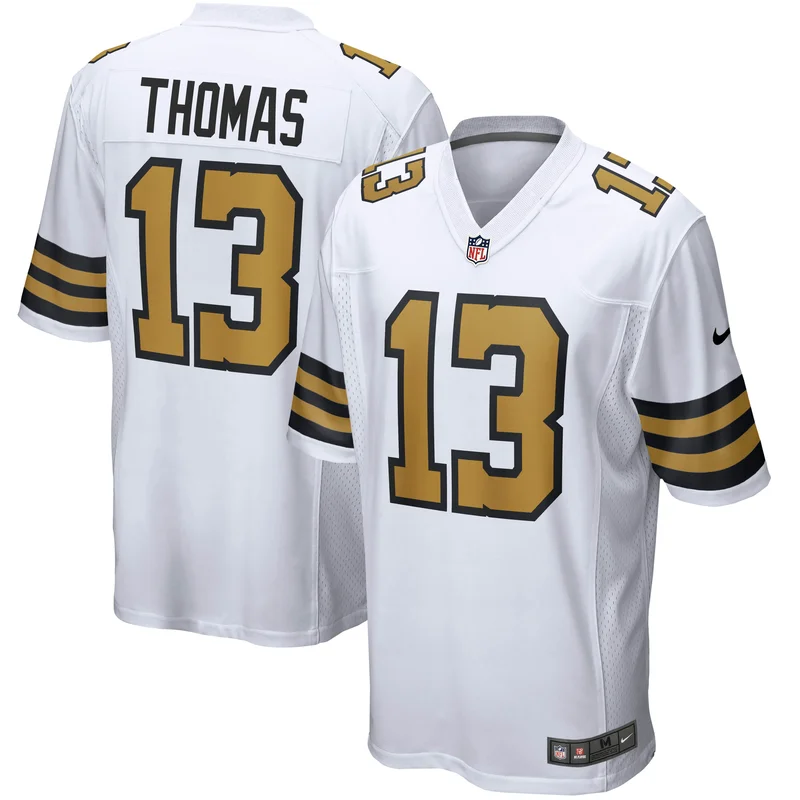 Max Garcia New Orleans Saints Jersey Team Game - Black - Image 5