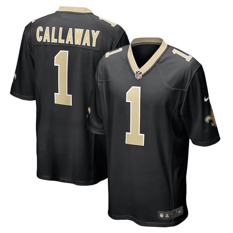 Lonnie Johnson New Orleans Saints Game Jersey Player - Black - Image 4